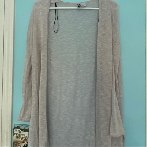 rose long H&M cardigan - Picture 2 of 7